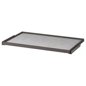 KOMPLEMENT Izvlacni umetak s podlogom za fioku, tamnosiva/svetlosiva, 100x58 cm