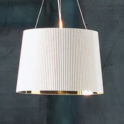 Kartell Ge LED-visoka svetilka, bela/zlata - Dnevna soba/jedilnica - Dizajn - bela, zlata - Plastika