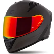 Integralna motociklistička kaciga Cassida Aero Super Mono 2024 crna krom-crna