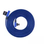 S BOX Kabl USB A - Micro B 90, 1,5 m, Blue