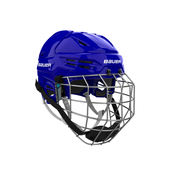 Hokejska čelada Bauer RE-AKT 55 Combo Blue Senior S