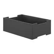 Antracitno siva škatla za shranjevanje 25x39x14 cm Kasane M – Blomus