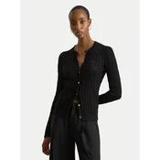 LAUREN RALPH LAUREN Pletena jopica 200P14040003 Črna Regular Fit