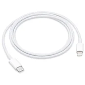 Apple MX0K2ZM / A pretvorniški kabel USB-C Lightning, bel, 1m