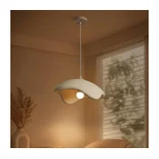 BRILAGI - Luster na sajli WABI SABI 1xE27/60W/230V precnik 40 cm bela
