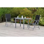 Gardenson Vrtni Set Amalfi, 3-Delno, Črna