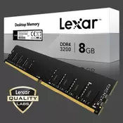 LEXAR 8GB DDR4 3200MHz UDIMM LD4AU008G-B3200GSST