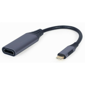 GEMBIRD A-USB3C-HDMI-01 Gembird USB Type-C to HDMI display adapter, space grey A