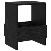 Polica za casopise Crni hrast 35 x 30 x 45 cm