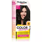 , Schwarzkopf Palette Color Shampoo šampon za toniranje odtenek 1-0 (113) Black 50 ml