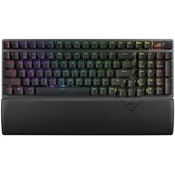 ASUS ROG STRIX SCOPE II 96 NX SNOW SWITCH, BEŽICANA IGRACA TASTATURA, HU, CRNA (90MP037A-BKHA00)