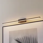 MCJ LED stenska svetilka Miroir 80 cm črna 4000K - Kopalnica - Sodobni - črna, matirana bela - Kovina