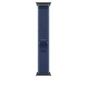 49mm Blue/Bright Blue Trail Loop - M/L - Black Titanium Finish