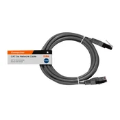 VIVANCO VIVANCO CAT 5E 2m črn omrežni kabel, (5000006347)