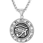 Ogrlica Eye-Srebrna KP33485