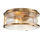 Quintiesse QN-ASHLANDBAY-F-NBR-BATH-Stropna svetiljka za kupatilo ASHLAND 2xE27/60W/230V IP44