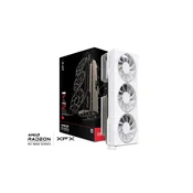 XFX Grafična kartica XFX Swift RX 9070GRE White Tri-Fan 12GB GDDR6