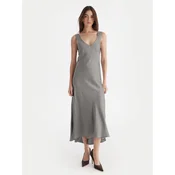 ViCOLO Cocktail obleka TF0247 Siva Regular Fit