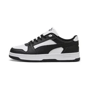 PUMA Rebound Slam Lo Sneakers Unisex, Shoes, Black/White, 42.5