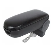 VW PASSAT B5 naslon za roke - kovinski adapter, črn, eko usnje