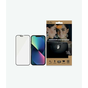PanzerGlass E2E Microfracture iPhone 13 /13 Pro 6,1 CamSlider Swarovsky Case Friendly AntiBacterial black 2751 (2751)