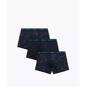 3-PACK Mens Boxer Shorts Atlantic