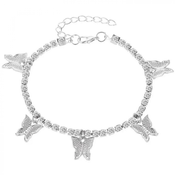 Zapestnica Nancy - srebrna KP29389