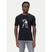 HUGO Majica Didug 50548557 Črna Regular Fit