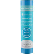 Silhouette Glossy Permanent Vinyl - 22,9 cm x 3 m - Light Blue
