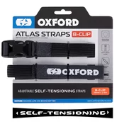 Oxford ATLAS B-CLIP TRANSPORTNI TRAKOVI 17 mm x 2 M 2 KOS V KOMPLETU, SIVI