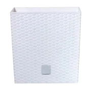 Baštenska saksija Rato Low 40x40x41 cm bela sa uloškom Prosterplast