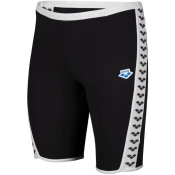 Mens swimsuit arena icons swim jammer solid black/white s - uk32