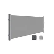 SONGMICS Stranski nadstrešek 140x300 cm siva, (5000248656)