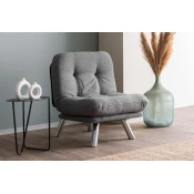 Atelier del Sofa Fotelja Misa 110x70cm Svetlosiva