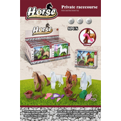 Alltoys Konj + glavnik + dodatki
