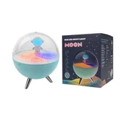 slomart Eco Light Mary's LED nočna svetilka RGB Księżyc (luna) modra