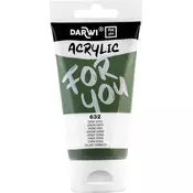 Akrilna barva DARWI Acryl 75 ml - Zelena zemlja