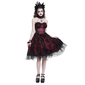 Ženska obleka DEVIL FASHION - Skeleton Printing Gothic Lolita - SKT23402