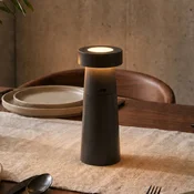 Lucande LED-poper Pepper, temno siva, akumulator, IP44 - Dnevna soba/jedilnica - Sodobni - Plastika