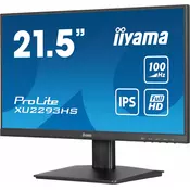iiyama ProLite XU2293HS-B6 računalniški monitor 54,6 cm (21.5) 1920 x 1080 slikovnih pik Full HD LED Črna