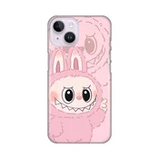 Silikonska maska za iPhone 14 6.1 Print La Bubu, Roze
