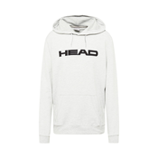 HEAD Sportska sweater majica CLUB BYRON, siva melange / crna