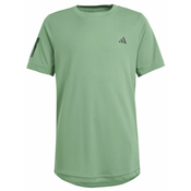 Majica za dječake Adidas B Club 3 Stripes Tennis Shirt - preloved gree