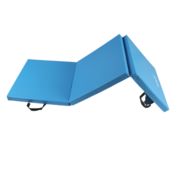 S-SPORT Gimnastična podloga, zložljiva, 180 × 60 × 5,5 cm PRO BLUE