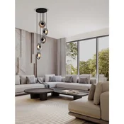 SKIA VISILICA LED /3000K/40W/1100Lm/CRNA & SMOKY GRAY NL9416947