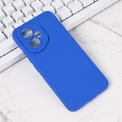 Torbica Silikon Pro Camera za Honor 400 plava