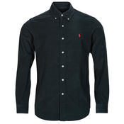 Polo Ralph Lauren Srajce z dolgimi rokavi CHEMISE COUPE DROITE EN VELOURS COTELE Črna