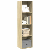 Regal za knjige boja hrasta 40x30x152 cm od konstruiranog drva