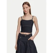 Guess Top W6YH15 D1351 Mornarsko modra Slim Fit
