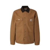 Carhartt WIP Prehodna jakna Michigan  čokolada / svetlo rjava